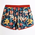 4.5" Swim Trunks // Vintage Stretch // Lily Bouquet (2XL)