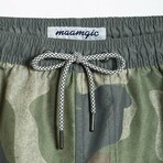 4.5" Swim Trunks // Vintage Camo (2XL)