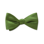 Somerville Olive Bow Tie // Green