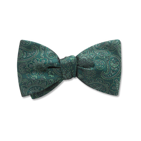 Pembroke Forest Bow Tie // Green