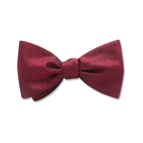 Pembroke Wine Bow Tie // Red