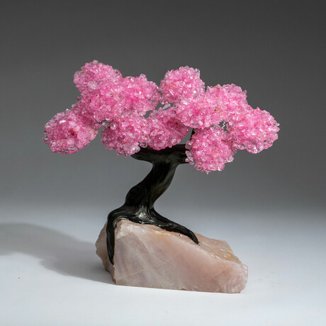 Rose Quartz Gemstone Tree on Rose Quartz // The Eternal Love Tree // 4.1 lb