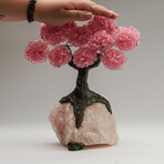 Rose Quartz Gemstone Tree on Rose Quartz III // The Eternal Love Tree // 6.8 lb