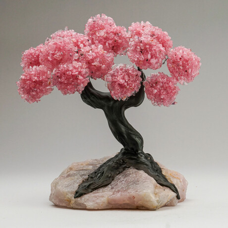 Rose Quartz Gemstone Tree on Rose Quartz IV // The Eternal Love Tree // 5.8 lb