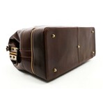 Dr.Faust // Leather Doctor Bag // Dark Brown