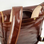 The Odyssey // Leather Backpack // Brown (Brown)