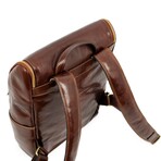 The Odyssey // Leather Backpack // Brown (Brown)