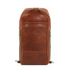 Murphy // Full Gain Leather Chest Bag // Cognac Brown