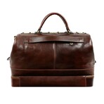 Dr.Faust // Leather Doctor Bag // Dark Brown