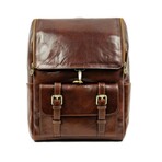 The Odyssey // Leather Backpack // Brown (Brown)