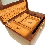 The Portrait of a Lady // Leather Jewelry Box // Brown