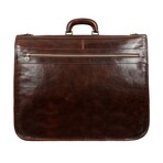 Great Expectations // Full-grain Italian Garment Bag // Brown