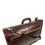 Great Expectations // Full-grain Italian Garment Bag // Brown