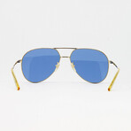 Unisex GG0356S Sunglasses // Gold
