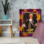 Trump // Yellow Frame (30"H x 25"W x 2.3"D)