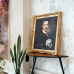 Johnny Depp // Gold Frame (30"H x 25"W x 2.3"D)