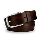Gunner Leather Belt // Bourbon (38)