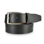 Romeo  Leather Belt // Black (36)