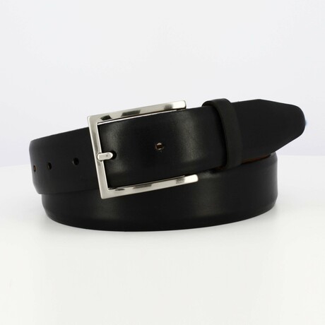 Jackson Leather Belt // Black (36)