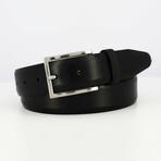 Jackson Leather Belt // Black (42)
