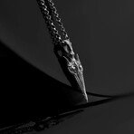 Odin's Spear Necklace // Silver (Chain Length: 20")