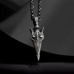 Odin's Spear Necklace // Silver (Chain Length: 20")