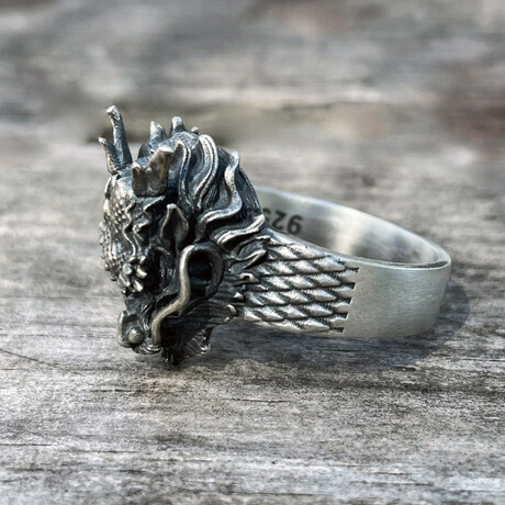 Dragon Gothic Ring I // Silver (6)