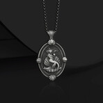 Siren Necklace // Silver (20")