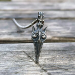 Odin's Spear Necklace // Silver (Chain Length: 20")