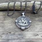 Siren Necklace // Silver (20")