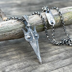 Odin's Spear Necklace // Silver (Chain Length: 20")