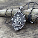 Siren Necklace // Silver (20")