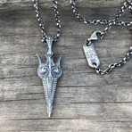 Odin's Spear Necklace // Silver (Chain Length: 20")