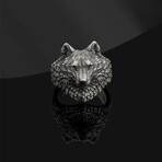 Wolf Ring // Silver (6)