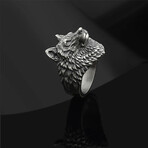 Wolf Ring // Silver (6)
