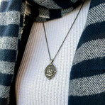 Siren Necklace // Silver (20")