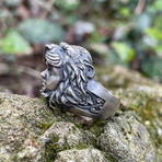 Lion's Skin Hercules Ring // Silver (6)