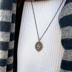 Siren Necklace // Silver (20")