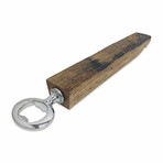 Bourbon Barrel Stave Bottle Opener