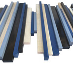 "Risk Is What Keeps Us Young" // The Wolf of Wall Street (24"W x 18"H x 0.75"D)