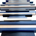 "Risk Is What Keeps Us Young" // The Wolf of Wall Street (24"W x 18"H x 0.75"D)