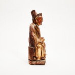 Chinese Wood Altar Figure // 19th Century AD
