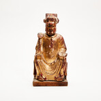 Chinese Wood Altar Figure // 19th Century AD