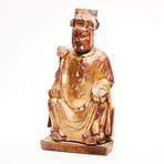 Chinese Wood Altar Figure // 19th Century AD