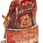 Chinese Wood Altar Figure // 19th Century AD