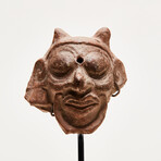 Ancient God or Shaman Whistle // 400 BC to 100 AD Mexico