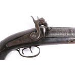 Double Barrel Percussion Pistol // Early-Mid 1800’s