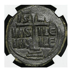 Byzantine "Christ Portrait" Coin // 1028 - 1034 AD