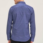 Darius Button-Up Shirt // Dark Blue (Large)