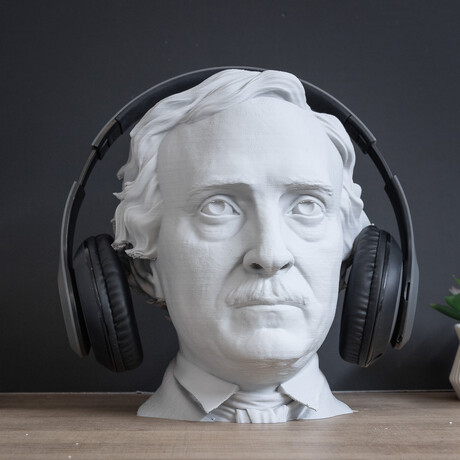 Edgar Allan Poe // Headphone Stand